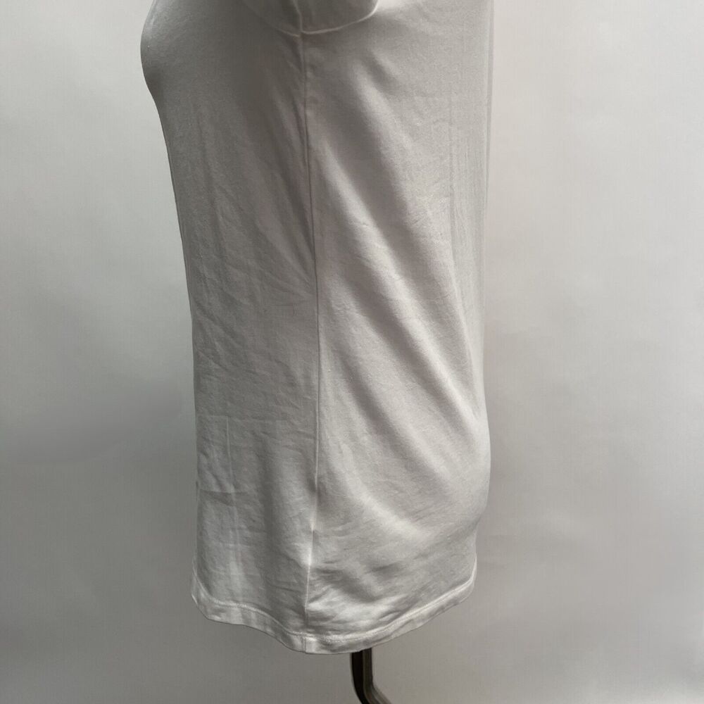 Jones New York Women's Top Large White Square Neck - Picture 3 of 9